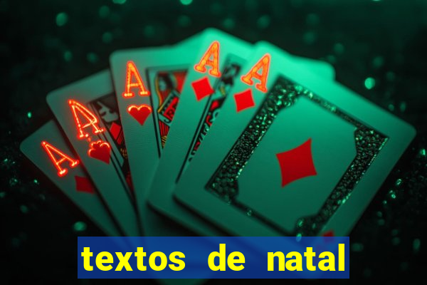 textos de natal para imprimir